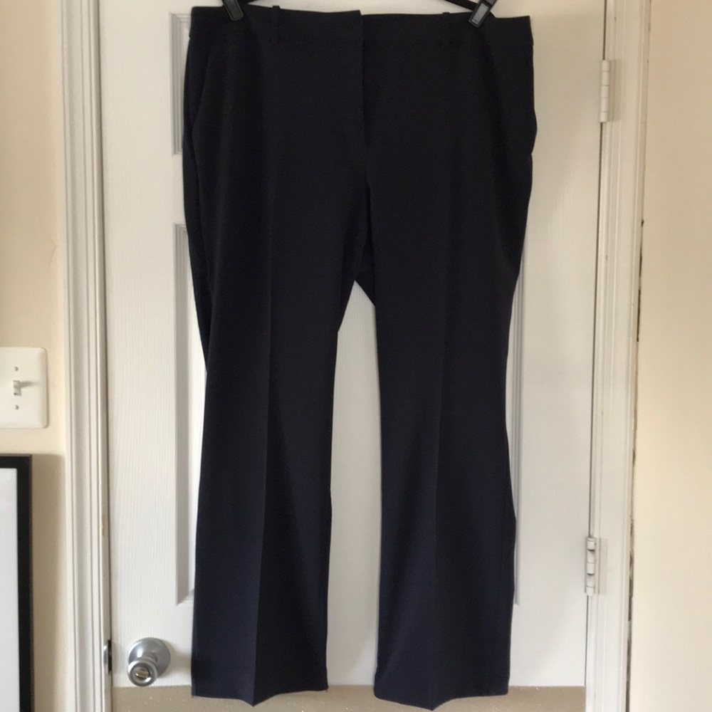 Navy Talbots trousers: classic, comfy, flowy
